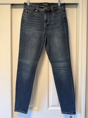 Liverpool Jeans Company Mid/Dark Blue High-Rise Skinny Jeans